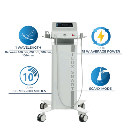 Ilux smart laser therapy device