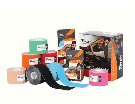 A roll of Tmax therapeutic tape